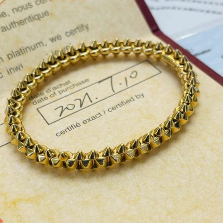 [Auream]CLASH GOLD BRACELET