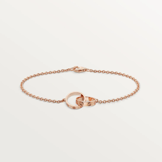 [Auream]LOVE BRACELET DOUBLE RING