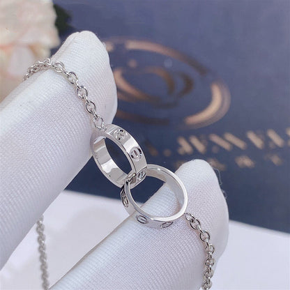 [Auream]LOVE BRACELET DOUBLE RING