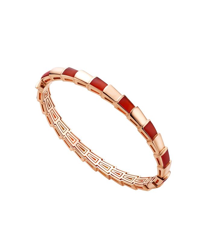[Auream]SERPENTI BRACELET PINK GOLD RUBELLITE