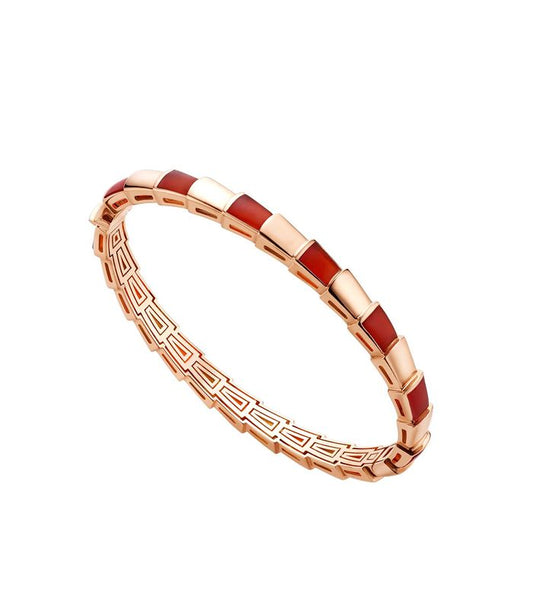 [Auream]SERPENTI BRACELET PINK GOLD RUBELLITE