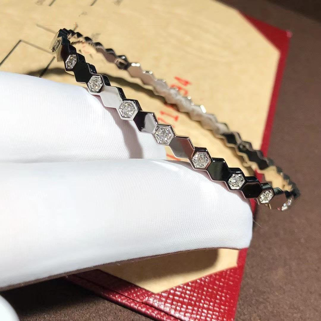 [Auream]BEE LOVE SILVER DIAMOND BRACELET