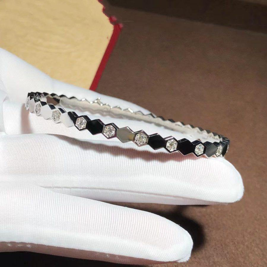 [Auream]BEE LOVE SILVER DIAMOND BRACELET