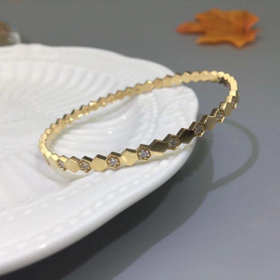 [Auream]BEE LOVE GOLD DIAMOND BRACELET