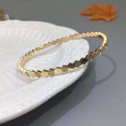 [Auream]BEE LOVE GOLD DIAMOND BRACELET