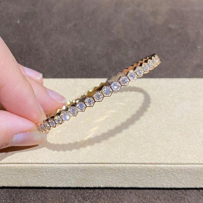 [Auream]BEE LOVE GOLD BRACELET FULL DIAMOND