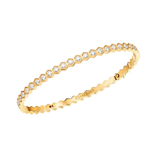 [Auream]BEE LOVE GOLD BRACELET FULL DIAMOND