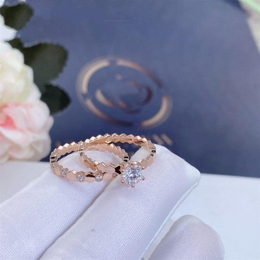 [Auream]BEE LOVE RING PINK GOLD 1 DIAMOND