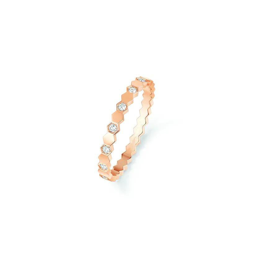 [Auream]BEE LOVE RING PINK GOLD DIAMOND