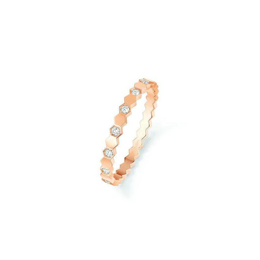 [Auream]BEE LOVE RING PINK GOLD DIAMOND