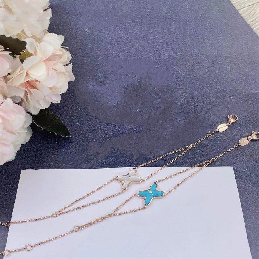 [Auream]JEUX BRACELET TURQUOISE PINK GOLD 1 DIAMOND