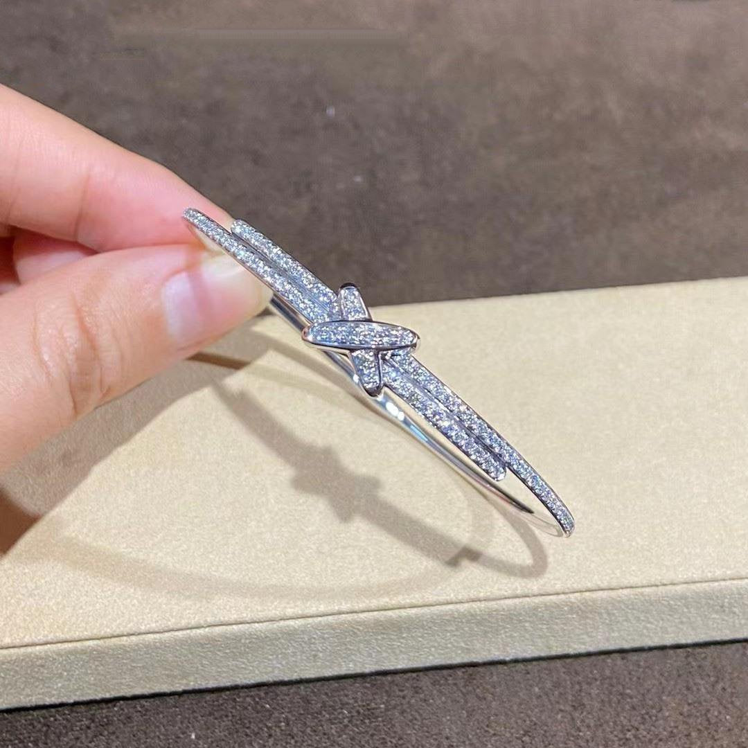 [Auream]JEUX DE BRACELET DIAMONDS SILVER