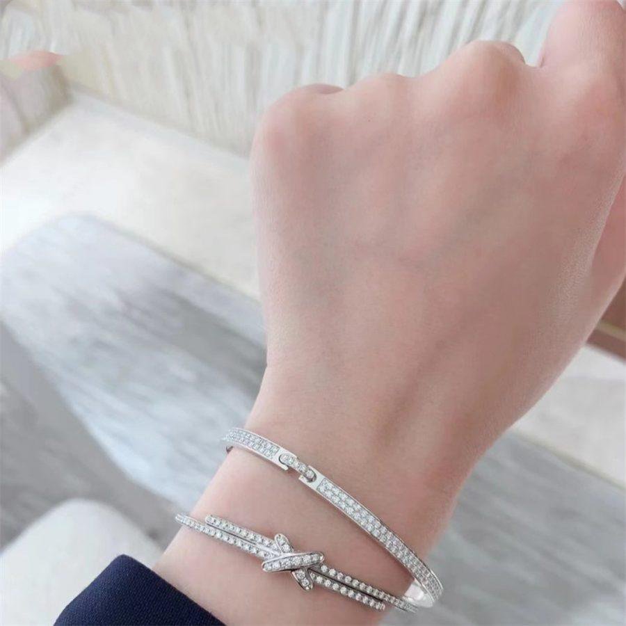 [Auream]JEUX DE BRACELET DIAMONDS SILVER
