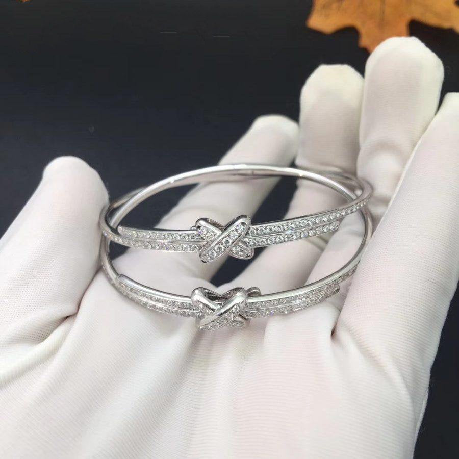 [Auream]JEUX DE BRACELET DIAMONDS SILVER