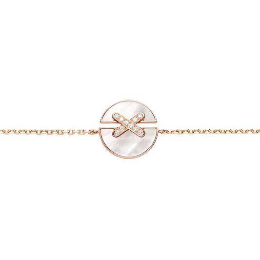 [Auream]JEUX DE BRACELET MOP PINK GOLD DIAMONDS