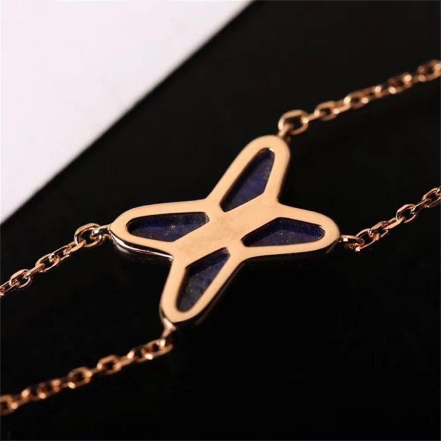 [Auream]Hollow Design Four-Leaf Clover Flower Shape Ring