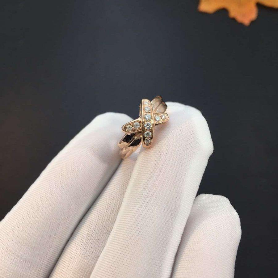 [Auream]JEUX DE PINK GOLD DIAMOND RING