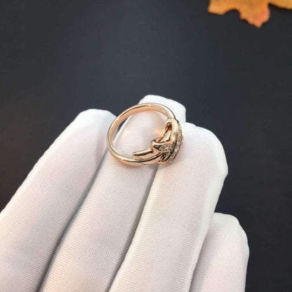 [Auream]JEUX DE PINK GOLD DIAMOND RING