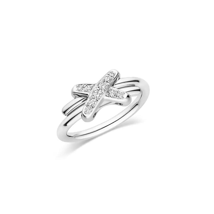 [Auream]JEUX DE SILVER DIAMOND RING