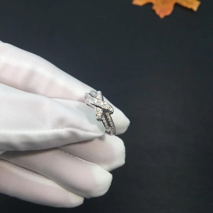 [Auream]JEUX DE SILVER DIAMOND RING