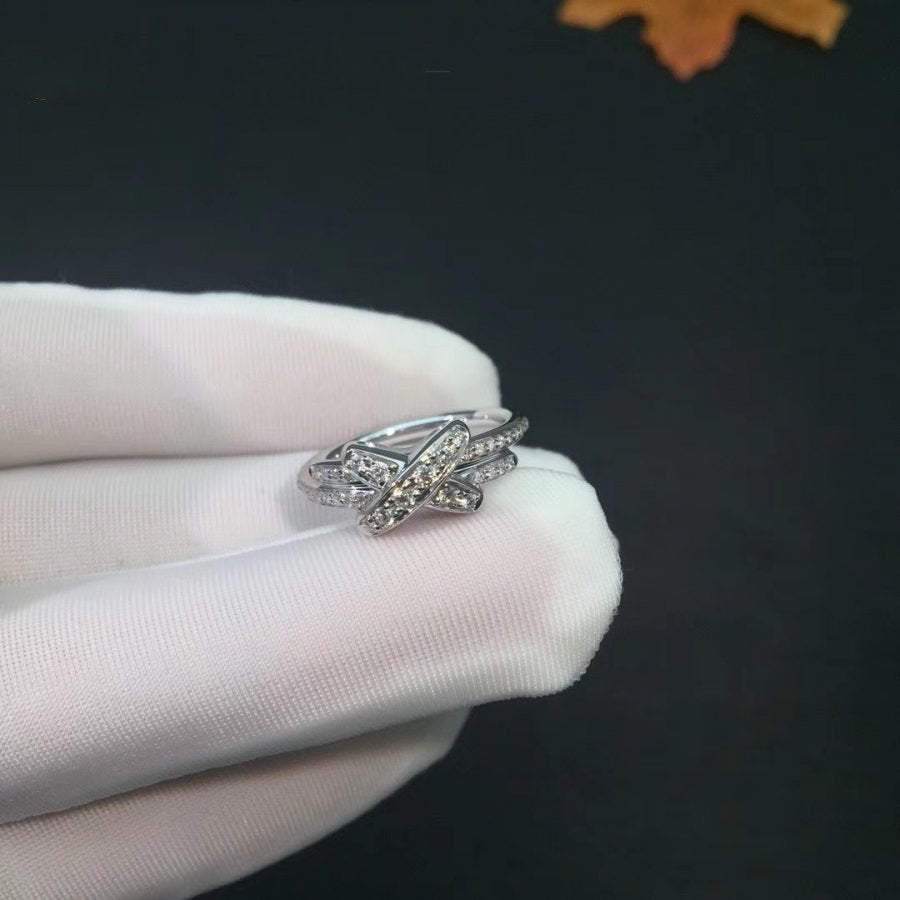 [Auream]JEUX DE SILVER DIAMOND RING