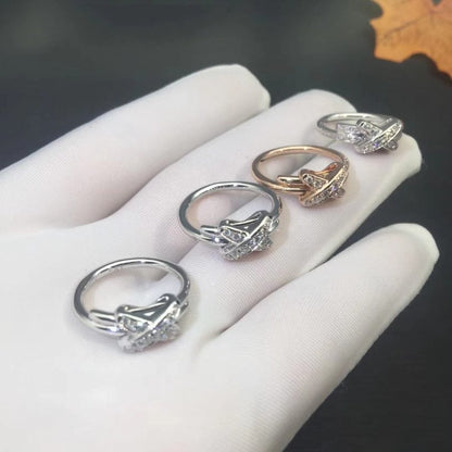 [Auream]JEUX DE SILVER DIAMOND RING