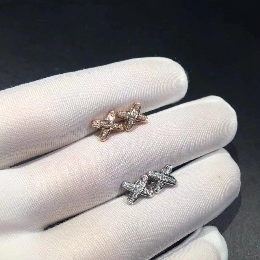 [Auream]JEUX DE DIAMOND EARRINGS