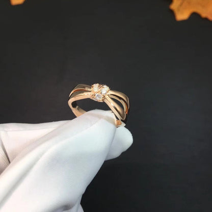 [Auream]LIENS RING PINK GOLD DIAMOND