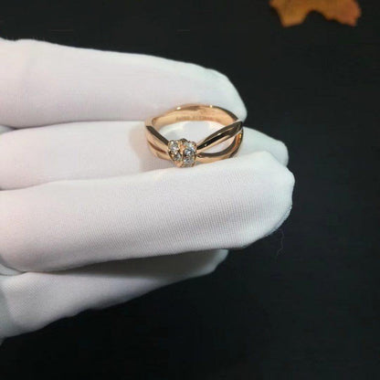 [Auream]LIENS RING PINK GOLD DIAMOND