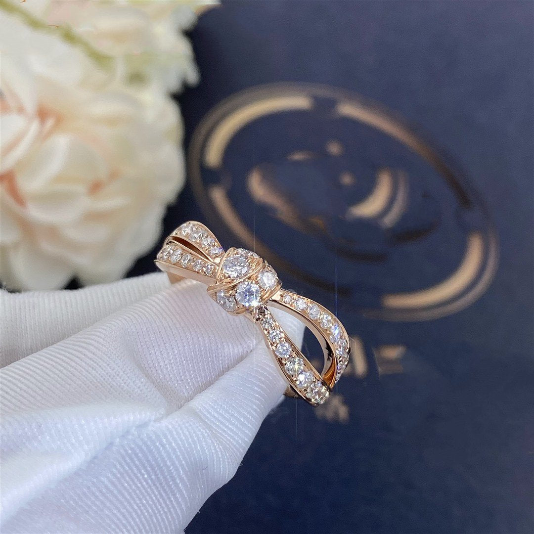 [Auream]LIENS PINK GOLD DIAMOND RING