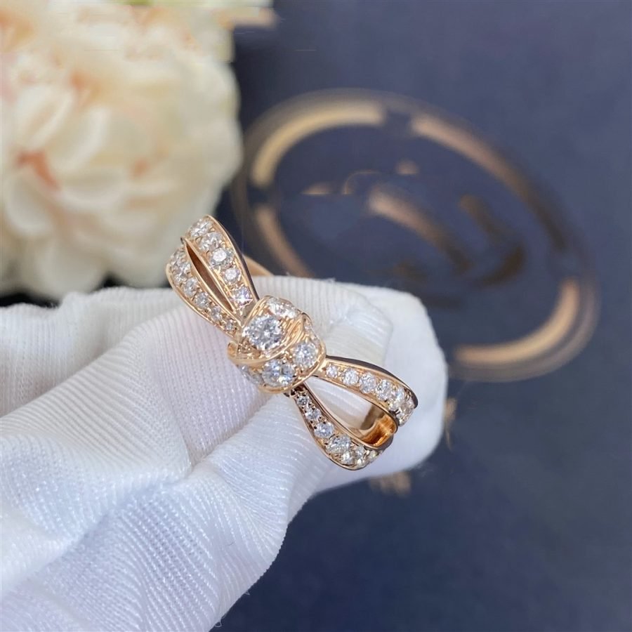 [Auream]LIENS PINK GOLD DIAMOND RING
