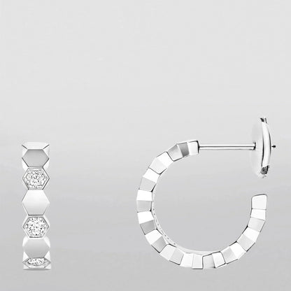 [Auream]Hollow Design Four-Leaf Clover Flower Shape Ring