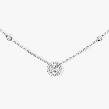 [Auream]Diamond Necklace 0,20ct Brilliant Shape Joy