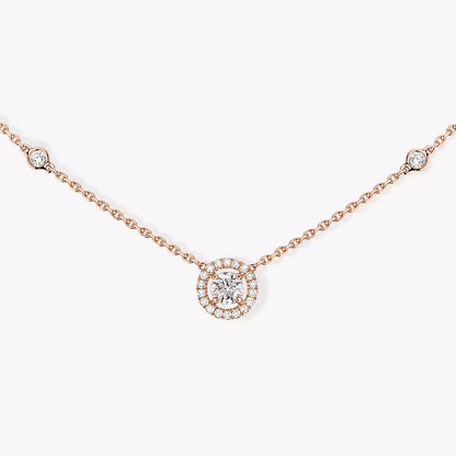 [Auream]Diamond Necklace 0,20ct Brilliant Shape Joy
