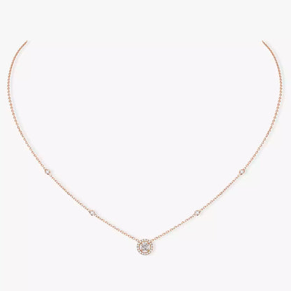 [Auream]Diamond Necklace 0,20ct Brilliant Shape Joy