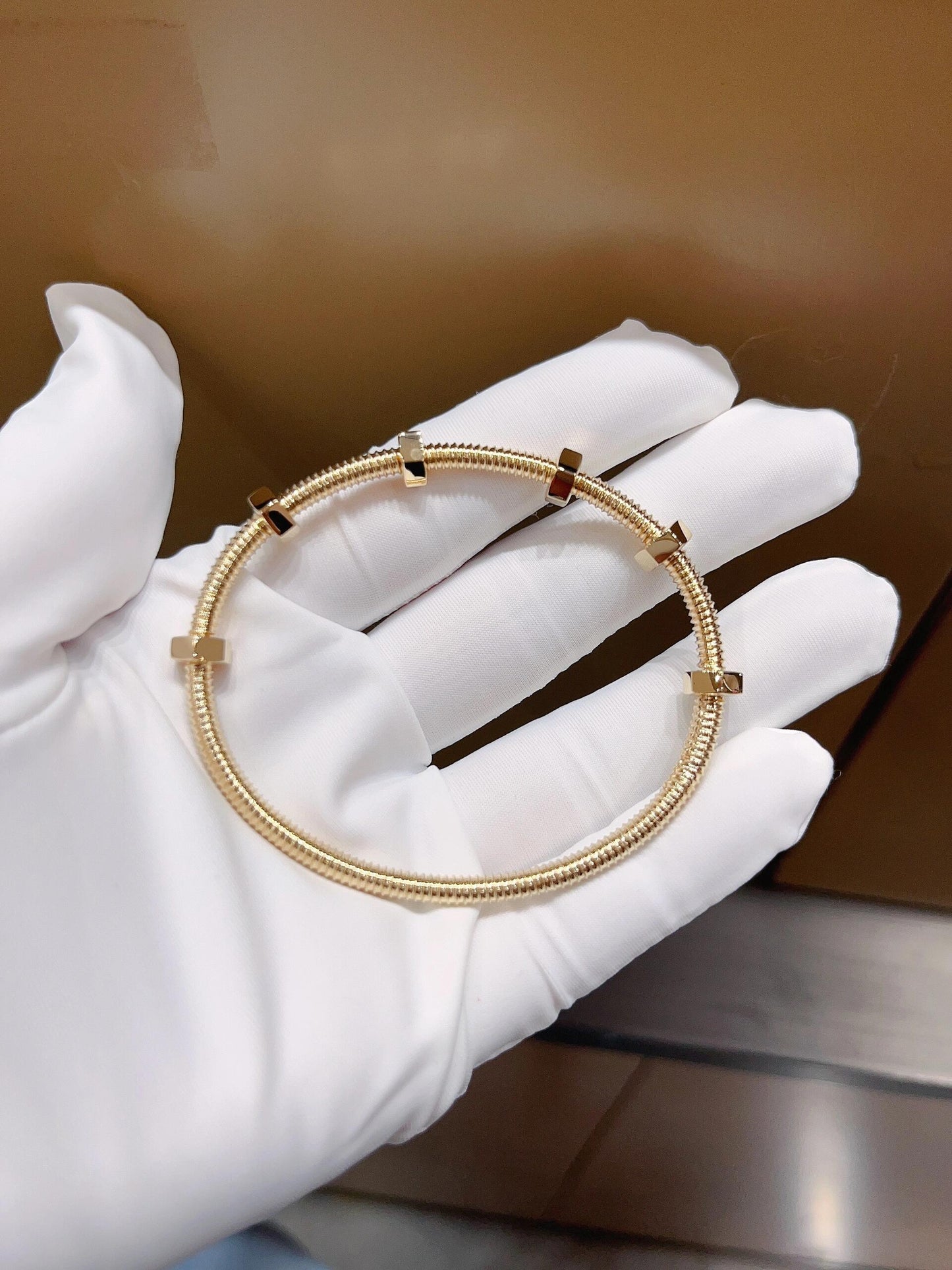 [Auream jewelrys]CT THREADED BRACELET