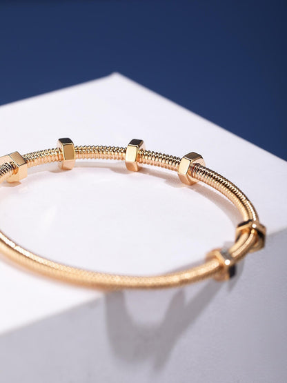 [Auream jewelrys]CT THREADED BRACELET