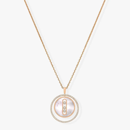 [Auream]Demo MOVE MM NACRE BLANCHE DIAMOND NECKLACE