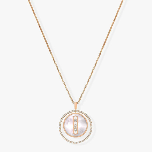 [Auream]Demo MOVE MM NACRE BLANCHE DIAMOND NECKLACE