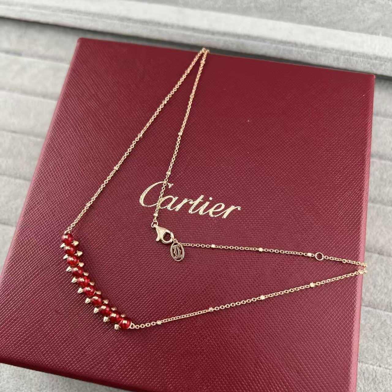 [Auream] 2026 NEW COLORED GEMSTONES NECKLACE