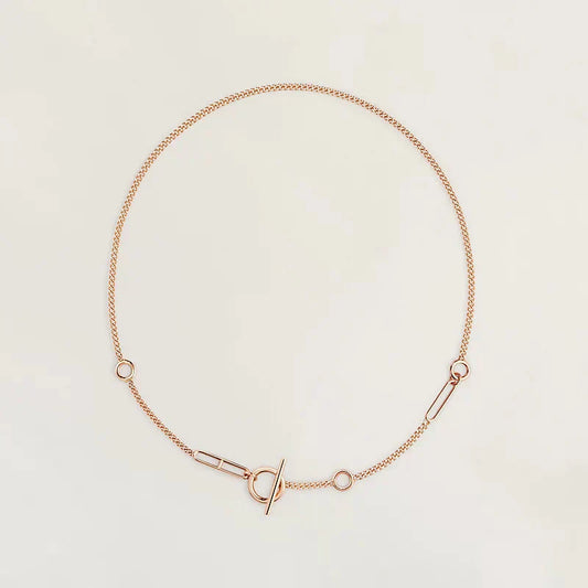 [Auream]HM STERLING CHAINE D'ANCRE HEART