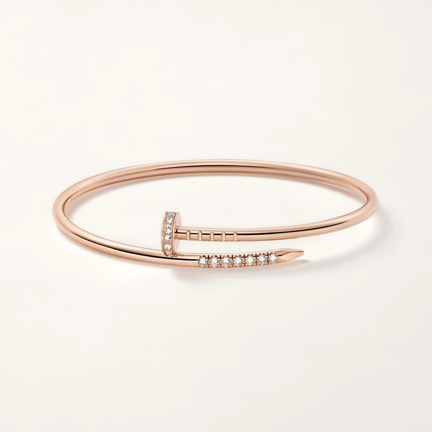 [Auream]JUSTE BRACELET 2.5MM DIAMONDS NEW
