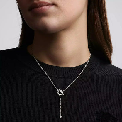 [Auream]FINESSE SILVER DIAMOND NECKLACE
