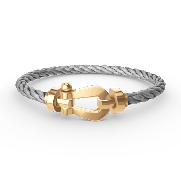 [Auream]FORCE LARGE HORSESHOE NO DIAMOND BRACELET GOLD