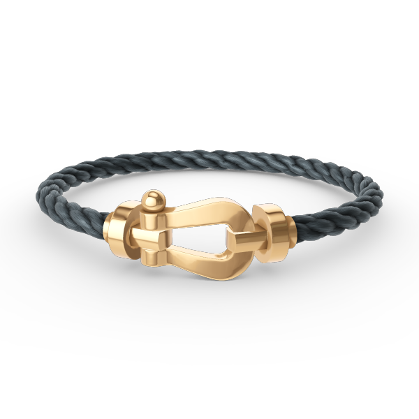 [Auream]FORCE LARGE HORSESHOE NO DIAMOND BRACELET GOLD