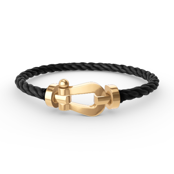[Auream]FORCE LARGE HORSESHOE NO DIAMOND BRACELET GOLD