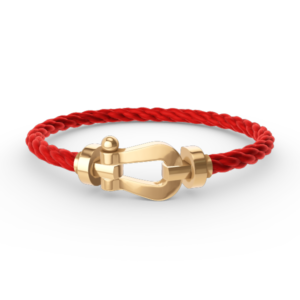 [Auream]FORCE LARGE HORSESHOE NO DIAMOND BRACELET GOLD