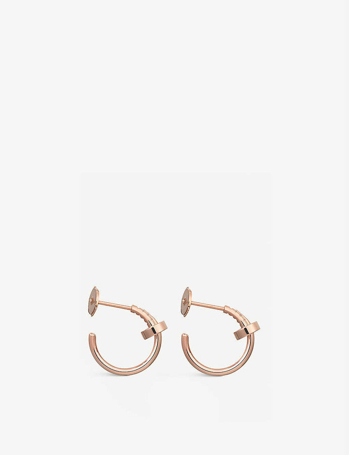 [Auream]JUSTE EARRINGS PINK GOLD