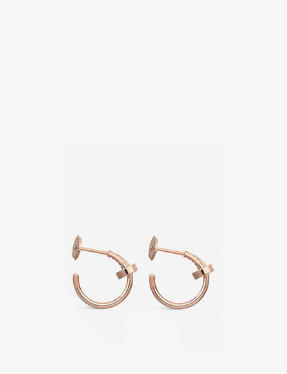 [Auream]JUSTE EARRINGS PINK GOLD