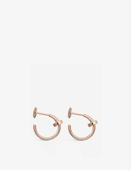 [Auream]JUSTE EARRINGS PINK GOLD